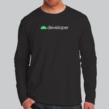 Android Developer Men’s Profession Full Sleeve T-Shirt India