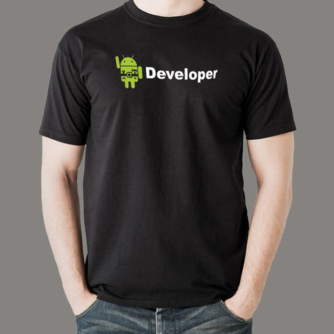 Android Developer T-Shirt for Men Online India