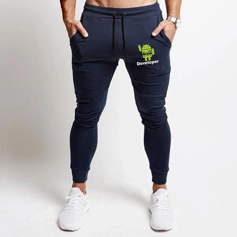 Android App Developer Casual Joggers With Zip For Men India
