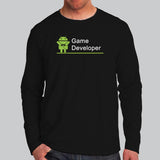 Android Game Developer Men’s Profession Full Sleeve T-Shirt India