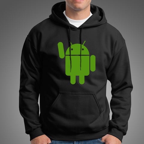 Android Mascot Men's Hoodie Online
