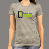 Android Mobile App Developer Women’s Profession T-Shirt