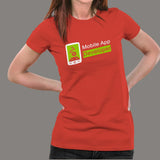 Android Mobile App Developer Women’s Profession T-Shirt