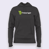 Android Developer Hoodies For Women Online India