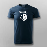 Angel Devil Smiley Face T-Shirt For Men