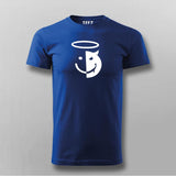 Angel Devil Smiley Face T-Shirt For Men
