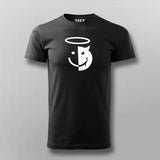 Angel Devil Smiley Face T-Shirt For Men