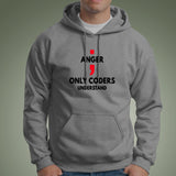 Anger Coder Only Understand Funny Programmer Hoodies For Men India