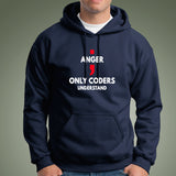Anger - Coders Only Understand Funny Programmer Hoodies For Men