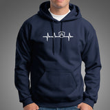 Angular Js Heartbeat Hoodie For Men Online India