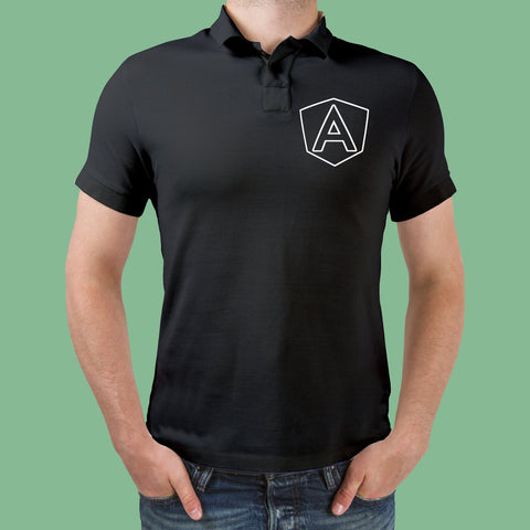 Angularjs Programmer Polo T-Shirt For Men India