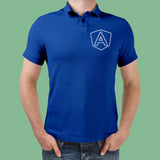 Angularjs Programmer Polo T-Shirt For Men