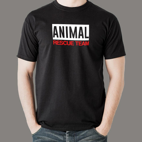 Animal Rescue Team T-Shirt For Men Online India