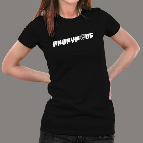 Anonymous T-Shirt For Women Online India