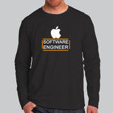 Apple Software Engineer Men’s Profession Full Sleeve T-Shirt India