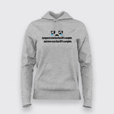 A program is never less than 90% complete and never more than 95% complete T-Shirt For Women