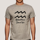 Aquarius Zodiac Sign T-Shirt – Innovative & Independent Men's Tee