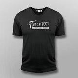 Architects Always Have Plans V Neck T-Shirt India