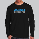 Asp.Net Developer Full Sleeve T-Shirt For Men Online