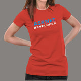 Asp.Net Developer T-Shirt For Women