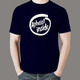 Atheist Inside Cool Atheist T-Shirt For Men