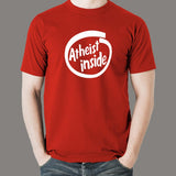 Atheist Inside Cool Atheist T-Shirt For Men