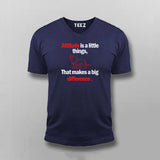 Attitude is a little thing that makes a big difference Attitude T-shirt For Men