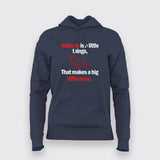 Attitude is a little thing that makes a big difference Attitude T-shirt For Women