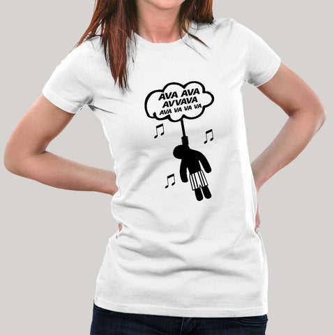 Ava Ava avvava Senthil Comedy  Women's T-shirt