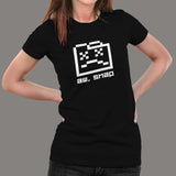 Aw Snap Funny T-Shirt For Women India