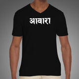Awara Hindi V Neck T-Shirt For Men Online India