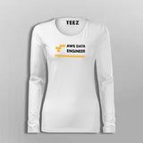 Aws Data Engineer Women’s Profession T-Shirt