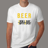 Brew Enjoy Empty Repeat Funny Beer T-Shirt For Men