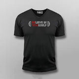 BELIEVE IN YOURSELF Motivational V-neck T-shirt For Men Online India