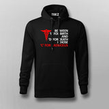 BETWEEN 'B' FOR BIRTH 'D' FOR DEATH I CHOSE 'C' FOR CADUCEUS Hoodies For Men Online India