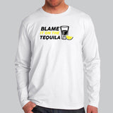 Blame It On The Tequila T-Shirt For Men