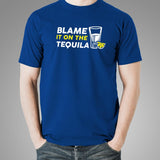 Blame It On The Tequila T-Shirt For Men