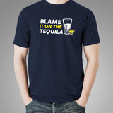 Blame It On The Tequila T-Shirt For Men