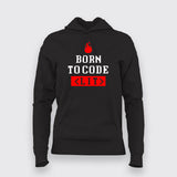 Born To Code <LIT> Programmer T-Shirt For Women