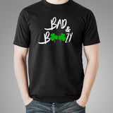 Men's Funny Alcohol Bad And Boozy T-Shirt India