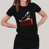Bad Donkey Small Wall Tamil Comedy Women's T-shirt