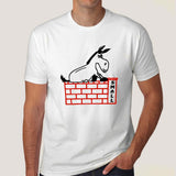 bad donkey small wall senthil comdey t-shirt