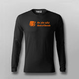 Bank of Baroda Full Sleeve T-shirt For Men Online Teez