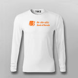 Bank of Baroda Men's Official T-Shirt
