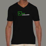 Bash Ambassador Men's Programmer V Neck T-Shirt Online India