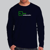 Bash Ambassador Men's Programmer Full Sleeve T-Shirt India