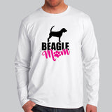 Beagle Mom Full Sleeve T-Shirt India