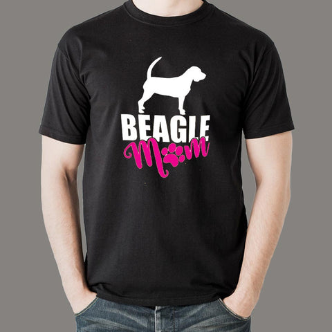 Beagle Mom T-Shirt For Men Online India