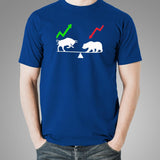 Bear And Bull Market T-Shirt For Men