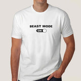 Beast Mode ON Gym - Motivational Men's T-shirt